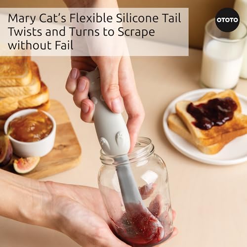 OTOTO Silicone Jar Scraper Spatula