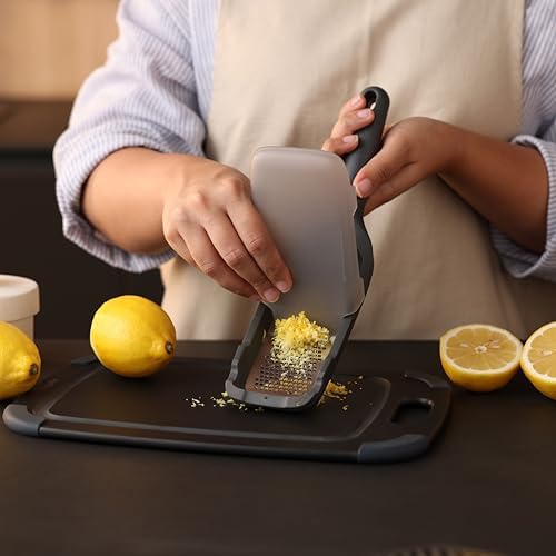 Zyliss Fine Grater and Zester - Handheld Grater with Stainless Steel