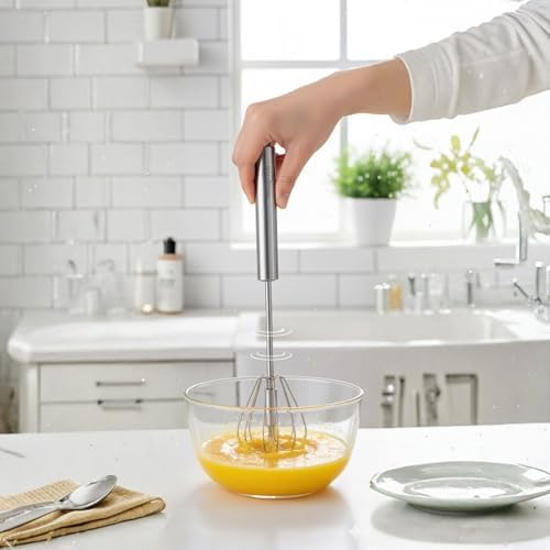 NAZANIN 3-Piece Premium Whisk Set - 304 Stainless Steel Danish Dough