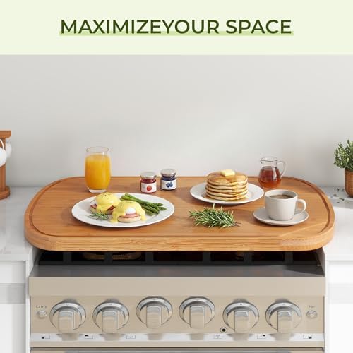 Marsmiles 36x24 Bamboo Cutting Board, Extra Large Wood Cutting Boards