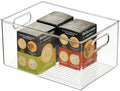 iDesign Plastic Pantry Storage Bin, Clear