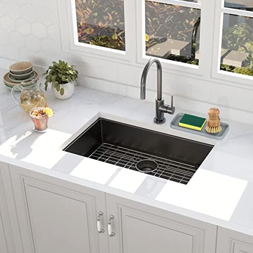 Kitchen Sink Organizer Tray, 2 Pack Silicone Sponge Holders