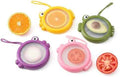 Fish Shaped Silicone Food Storage Containers, 4 Pcs