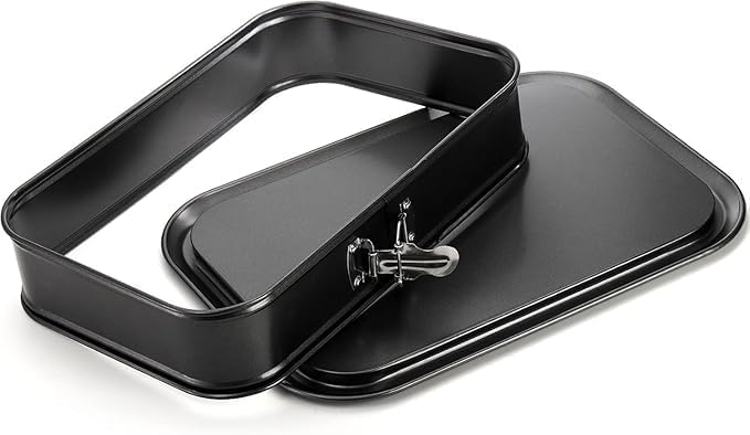 14 Inch Rectangle Springform Pan, Leakproof Non-Stick Cheesecake Pan