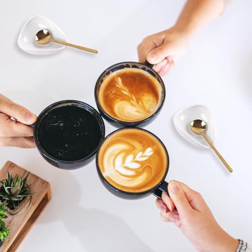 Elegant Ceramic Spoon Rest for Kitchen & Coffee Bar - FEUNLEM Utensil