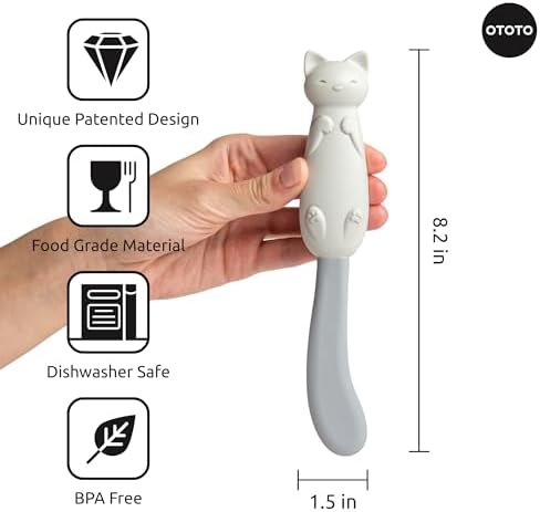 OTOTO Silicone Jar Scraper Spatula