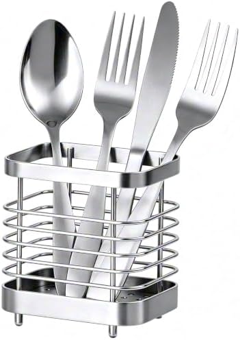 Utensil Holder, Stainless Steel Utensil Drying Rack for Kitchen