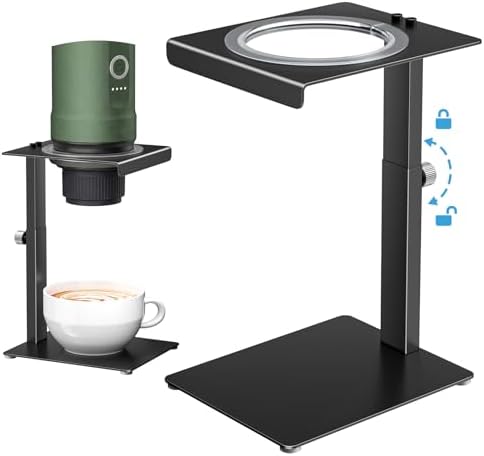 Portable Coffee Maker Stand,Adjustable-height Pour Over Dripper Stand