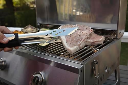 Cuisinart 3-Piece Stainless Steel BBQ Tool Set, CGS-134BL