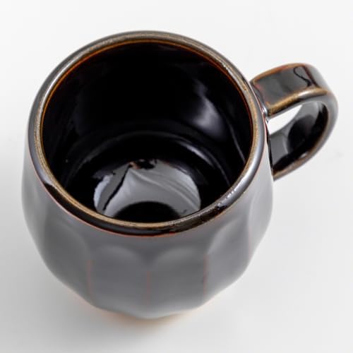 Asayu Japan Ceramic Pour Over Coffee Maker Set, Brown