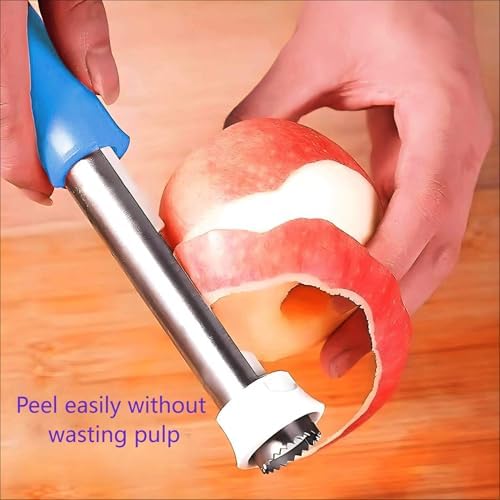2 in 1 Stainless Steel Fruit Vegetable Corer Peeler Kitchen Tool