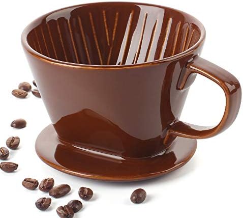 DOWAN Pour Over Coffee Dripper, Non Electric Pour Over Coffee Maker
