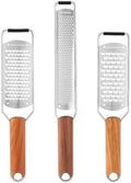 NAZANIN 3-Piece Stainless Steel Cheese Grater and Zester Set