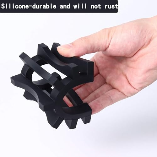 2Pcs Soap Dish Holder, Silicone