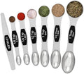 Wildone Magnetic Measuring Spoons Set, Stainless Steel Measuring