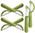 6pcs Multi Function Vegetable Peeler Tool Stainless Steel