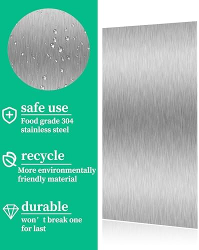 8.6 Inch Metal Cake Scraper Smoother Cake Decorating Supplies Kit
