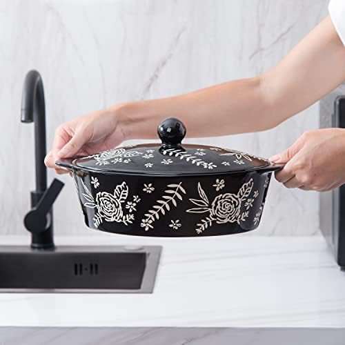 Wisenvoy Casserole Dish With Lid - Oven Baking Dish