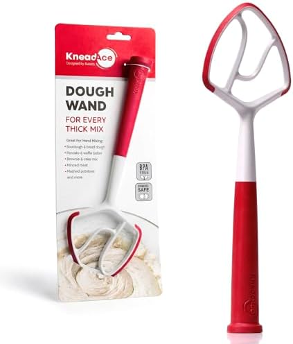 KneadAce Complete Dough Prep Bundle – Dough Wand, Danish Dough Whisk
