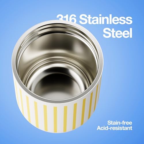 CHAKO LAB Food Jar 15 oz | Stainless Steel Vacuum Insulated for Hot