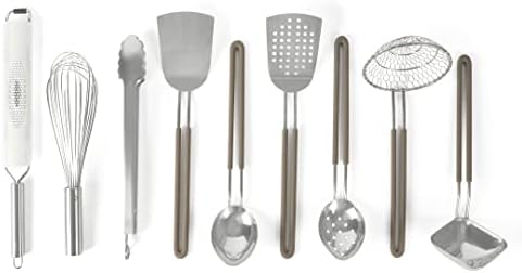 Martha Stewart 9-Piece Stainless Steel Kitchen Gadget Set