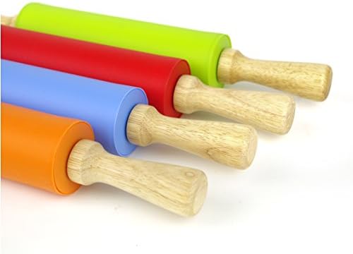 Silicone Rolling Pin for Baking Non-stick Rolling Pin Dough Roller