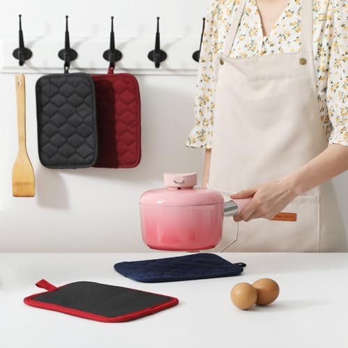 Glynniss Anti-Slip Pot Holder Set, 2PCS, 7x9 Inches