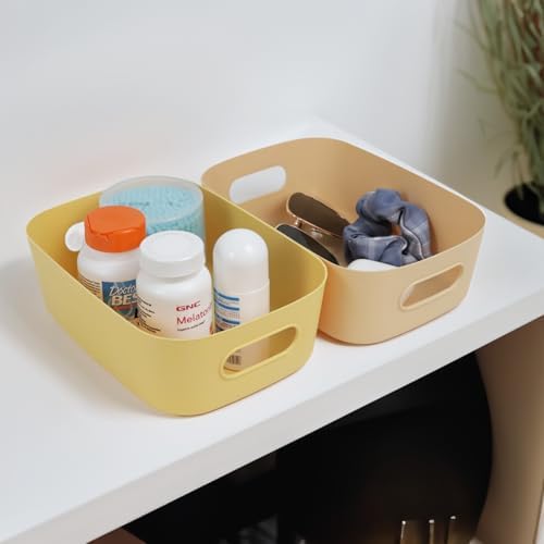 ZEXALOR 8-Pack Small Drawer Organizer Bins