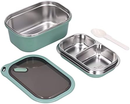 1200ml 2-Layer Hot Food Lunch Box with Spoon