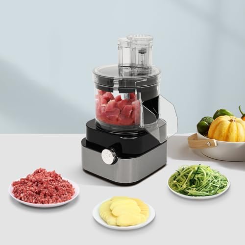 600W Commercial Food Processor, 1.32 Gal Capacity