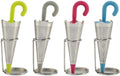 Umbrella Tea Infuser 4PCS Reusable Cute Tea Diffuser with Drip Tray