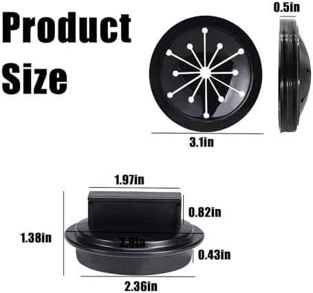 3 Inch Garbage Disposal Splash Guard Sink Stopper Universal Rubber