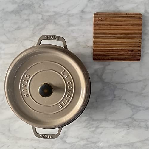 Ironwood Gourmet Sedona Trivet, Set of 2 Acacia Wood Hot Dish Holder