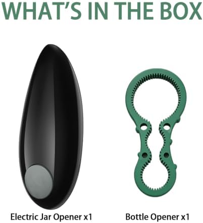 Electric Can Opener, One Touch Can Opener Electric Fits all Can Sizes