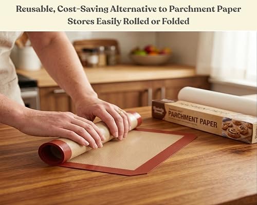 Silicone Baking Mats, Set of 2, Half Sheet