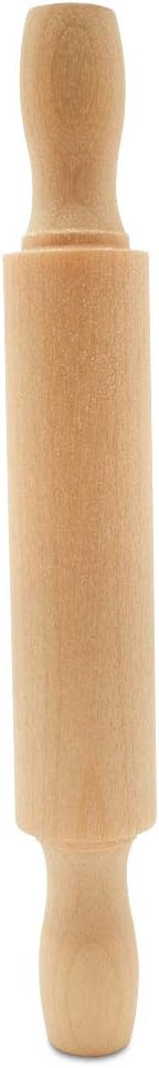 Wooden Mini Rolling Pin, 5 Inches Long, Party Favors by Woodpeckers - Image 5