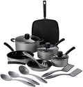 Tramontina Primaware 15-Piece Non Stick Pots and Pans Set, Silver