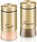Salt And Pepper Grinder Set, Salt and Pepper Shakers Set 150ml Glass