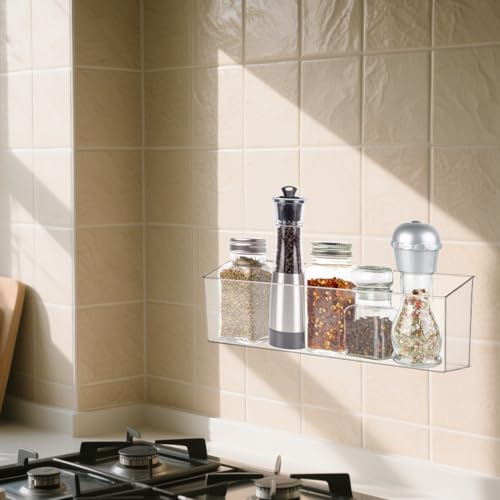 2 Pack Spice Rack, Spice Organization for Cabinet, Storage Organizer