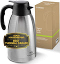 Cresimo Thermal Coffee Carafe 68oz / 2L - 12 Hours Hot Beverage
