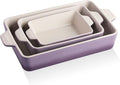 Sweejar Ceramic Bakeware Set, Rectangular Baking Dish by Sweejarco1949