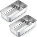TeamFar Loaf Pans for Baking Bread, 9 x 5 Inch Stainless Steel Loaf