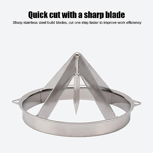 Stainless Steel Fruit Cutter Blade of Apples, Lemons, Commercial
