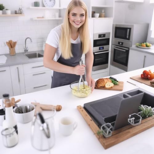 FLYINGSEA Potato Masher, Professional 18-8 Stainless Steel Potato