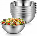 Mixing Bowl Set of 6, Thickened version Stainless Steel Mixing Bowl