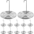 Kichvoe 20 pack Stainless Steel Teapot Spout Strainers Spring Mesh