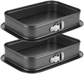 QTLCOHD Springform Cake Pan, Set of 2, 11 x 15 Inch Cheesecake Pan