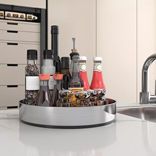 VAEHOLD Lazy Susan Turntable Spice Rack Organizer for Kitchen Cabinet