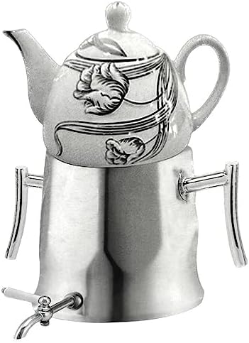 Transitional Modern Large Tall Capacity Classic Iranian Samovar