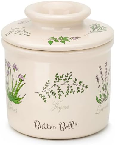 Butter Bell Crock by L. Tremain French Butter Keeper, Chelsea Gardens